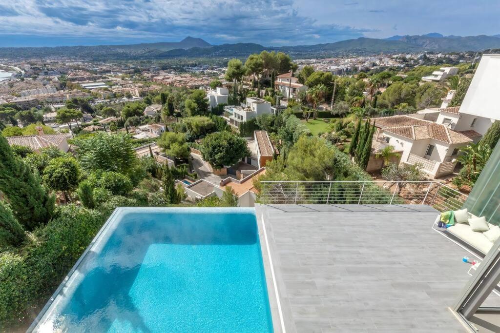 Peaceful Oasis In Javea Villa With Sea Views And Pool Exterior foto