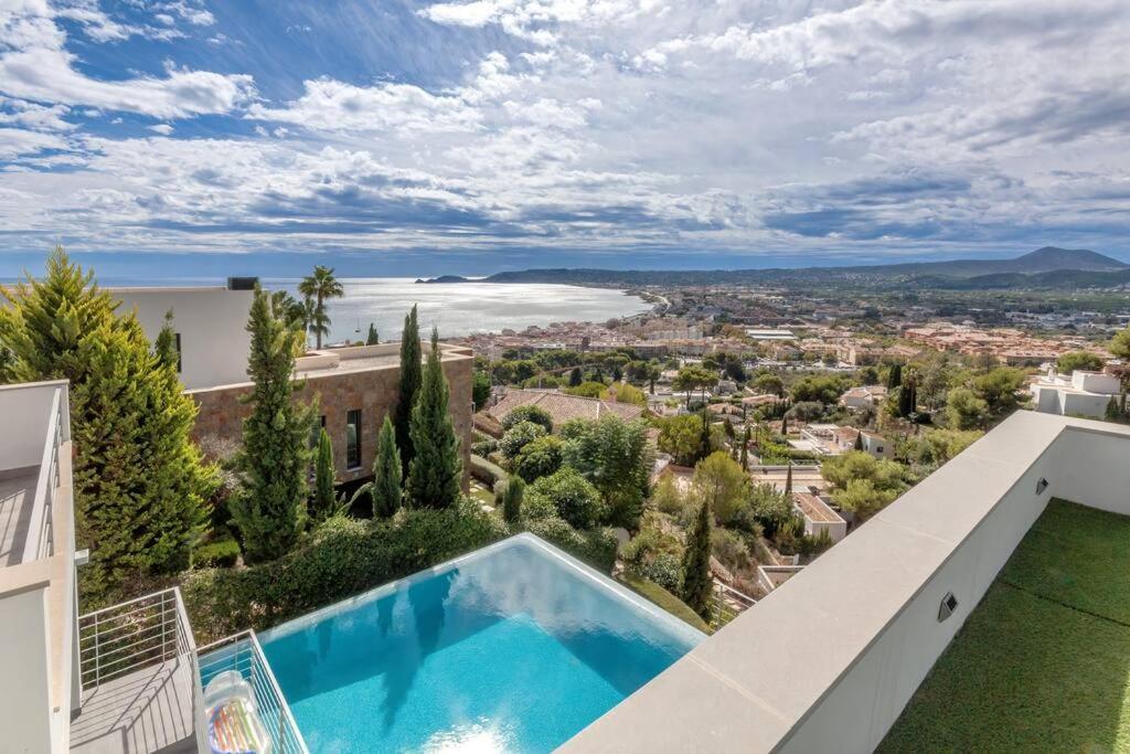 Peaceful Oasis In Javea Villa With Sea Views And Pool Exterior foto